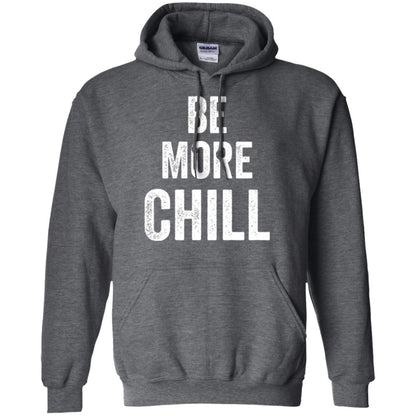 Christmas T-shirt Be More Chill T-shirt Dark Heather