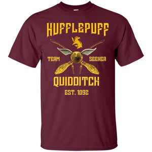 Hufflepuff Quidditch Team Seeker Est 1092 Harry Potter ShirtG200 Gildan Ultra Cotton T-Shirt
