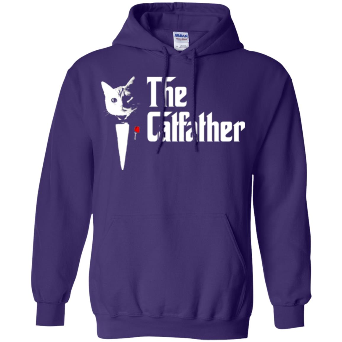 Daddy T-shirt The Catfather Purple