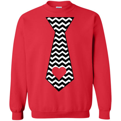 Valentines Day T-shirt Tie Heart Red
