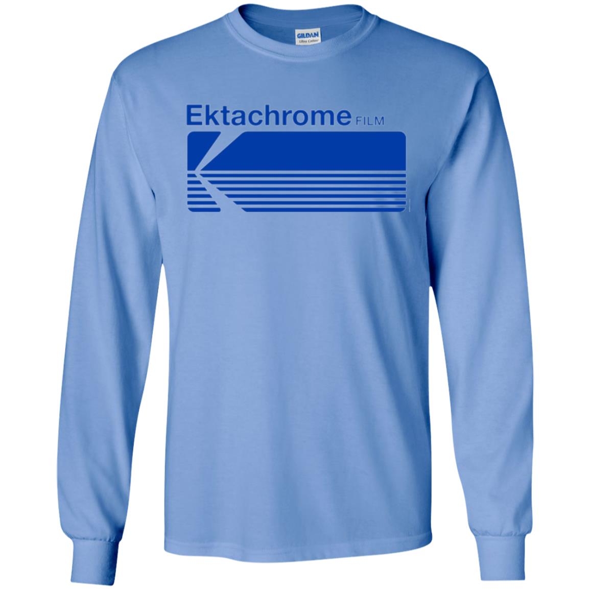 Logo T-shirt Vintage Ektachrome Film Carolina Blue