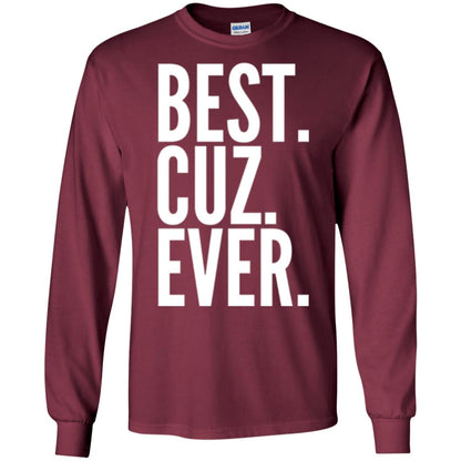 Cousin T-shirt Best Cuz Ever Maroon
