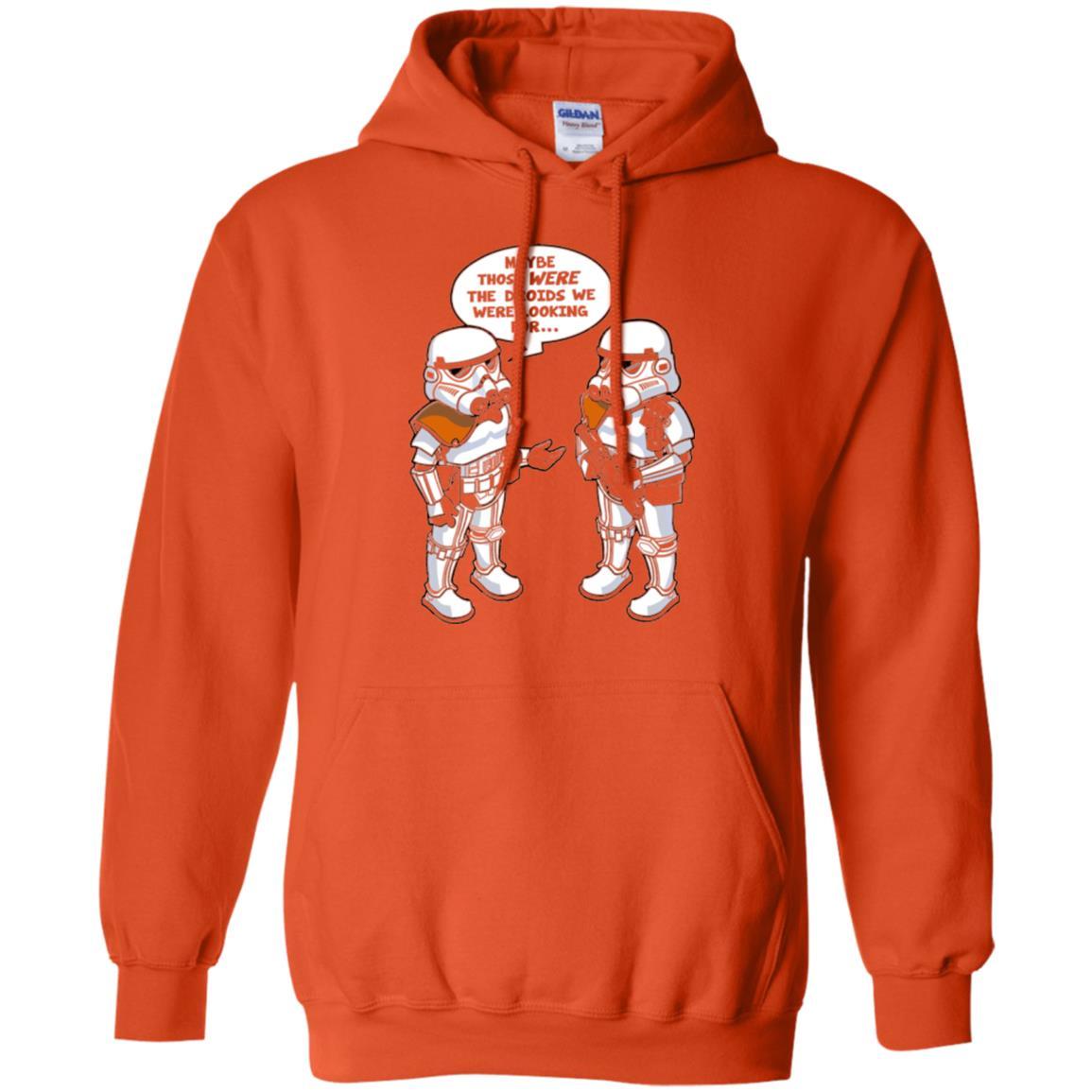 Stormtroopers T-Shirt Maybe Those Were The Droids We Were Looking For Orange