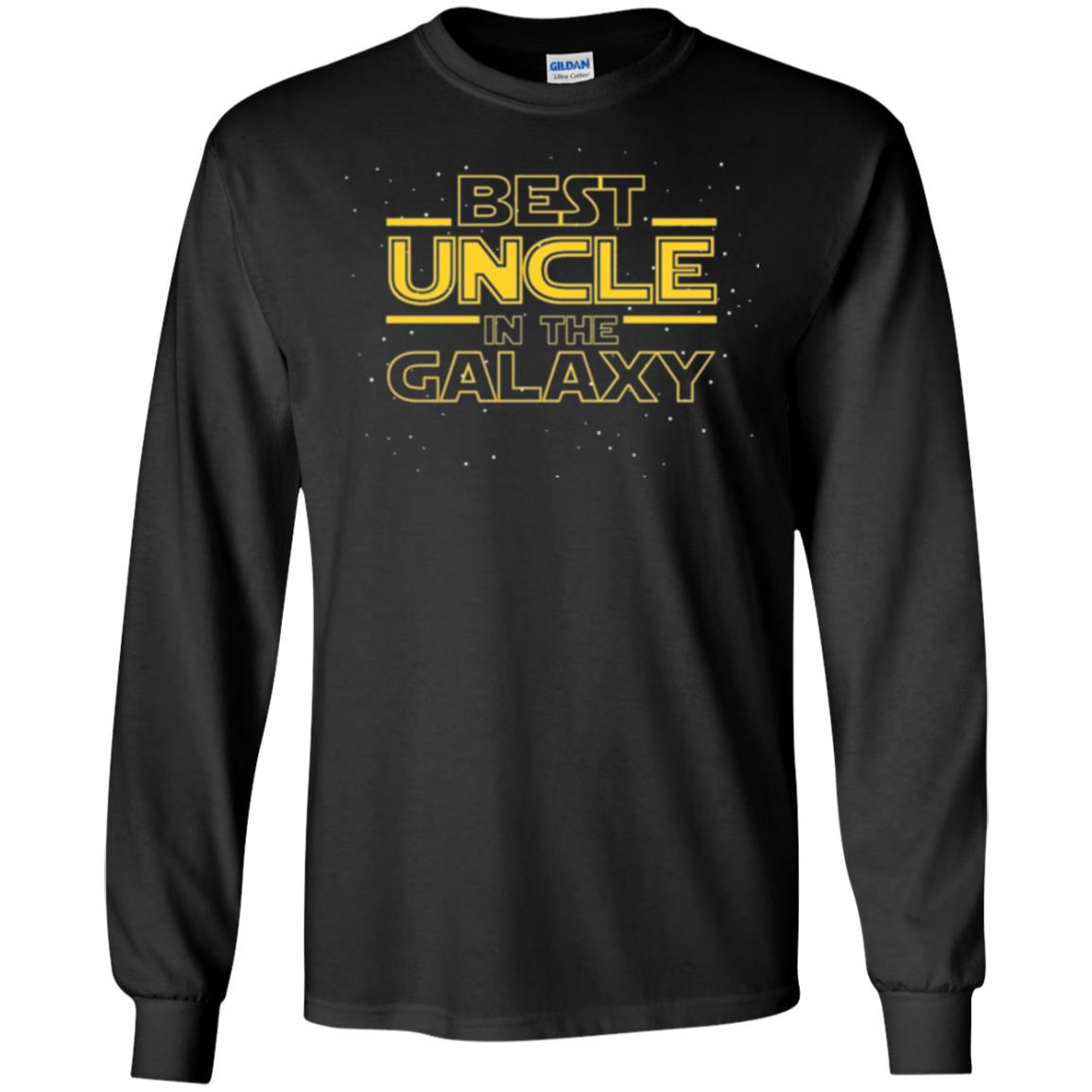 Uncle T-shirt Best Uncle In The Galaxyt-shirt Black