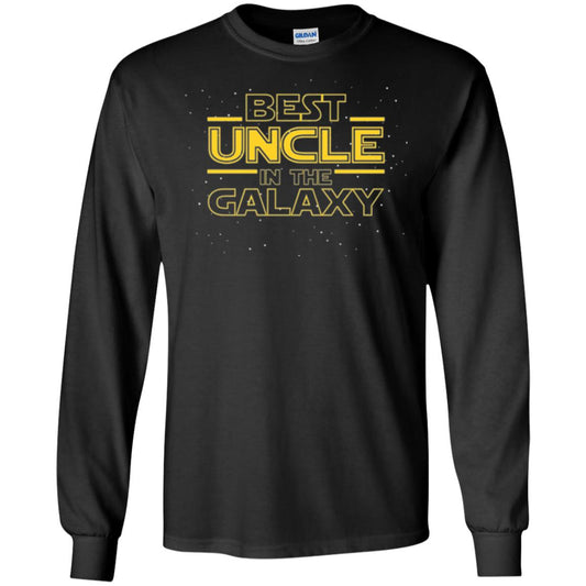 Uncle T-shirt Best Uncle In The Galaxyt-shirt Black