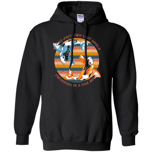 We Are Just Two Lost Souls Swimming In A Fish Bowl Shirt Black