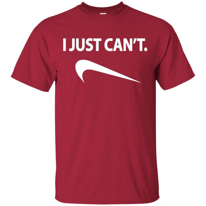 Funny I Just Cant Shirt Cardinal