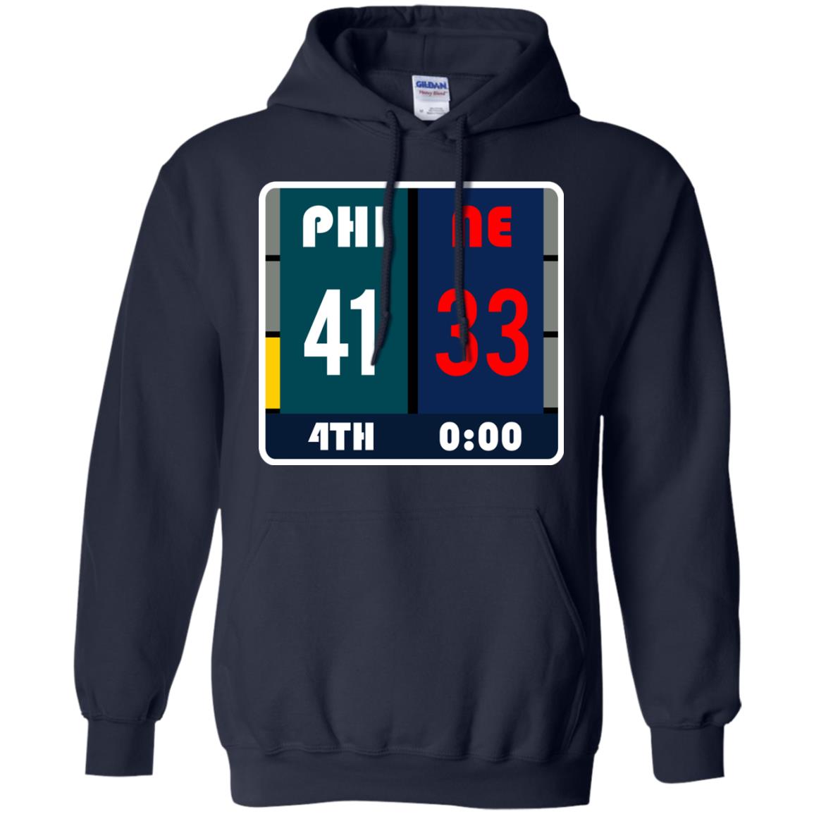 Football Philadelphia T-shirt Eagles Vs New England Navy
