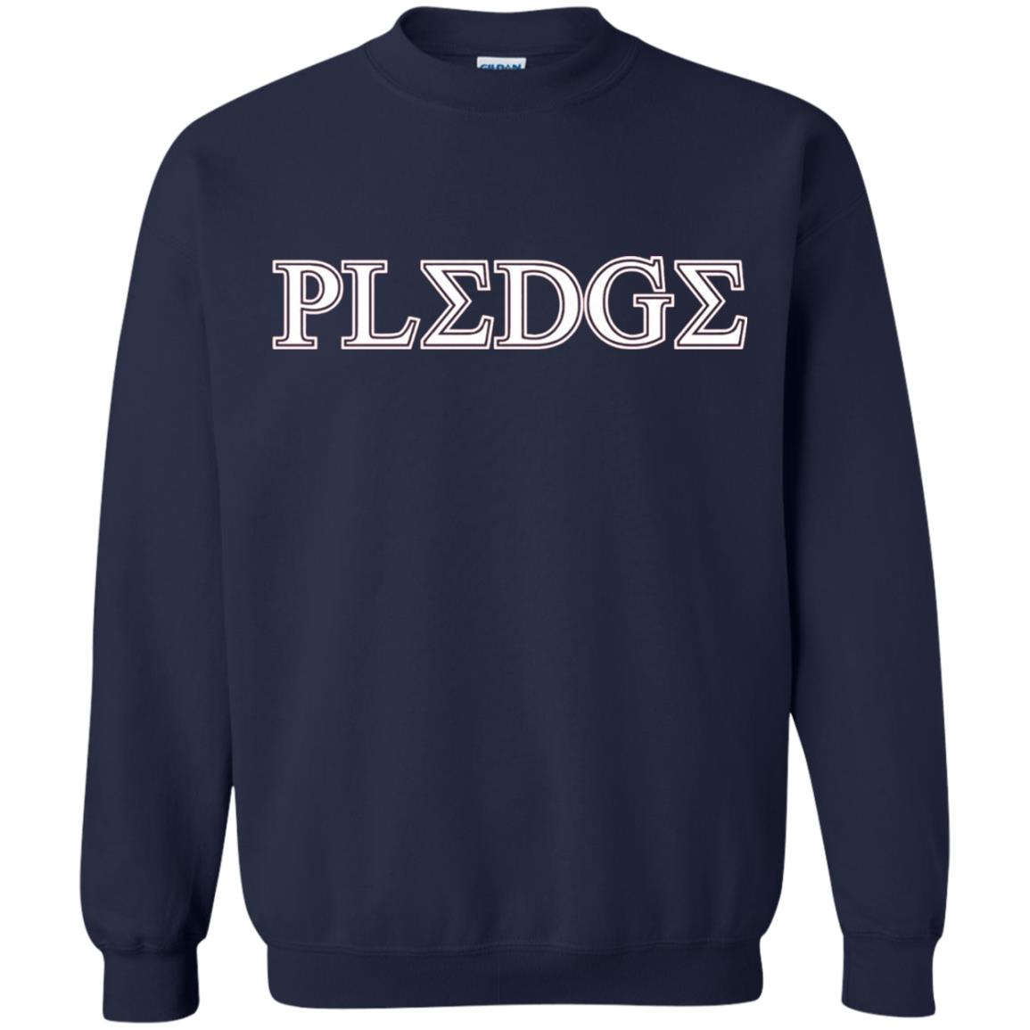 College Greek Life Pledge Fraternity Sorority Rush T-shirt Navy