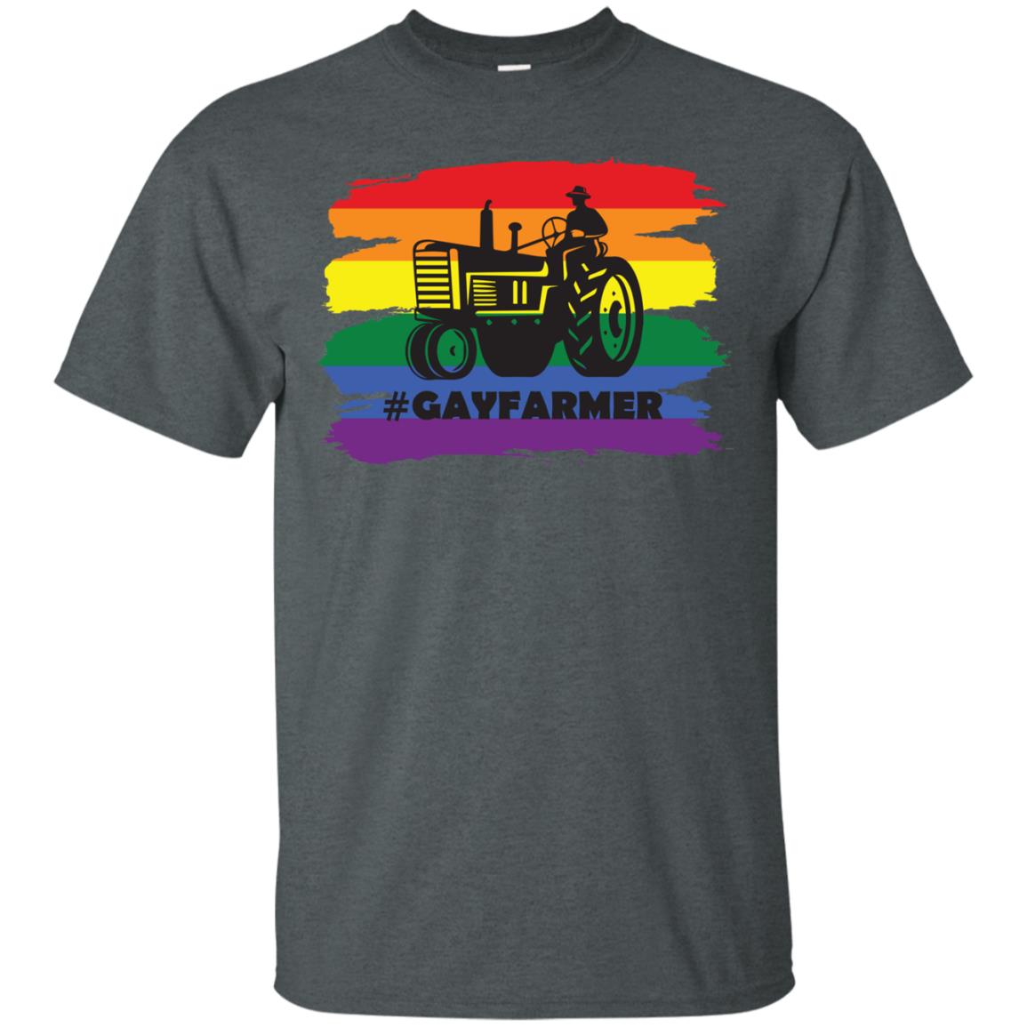 Hashtag Gay Farmer Lgbt Pride Month 2018 Shirt Dark Heather