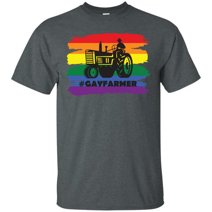 Hashtag Gay Farmer Lgbt Pride Month 2018 Shirt Dark Heather