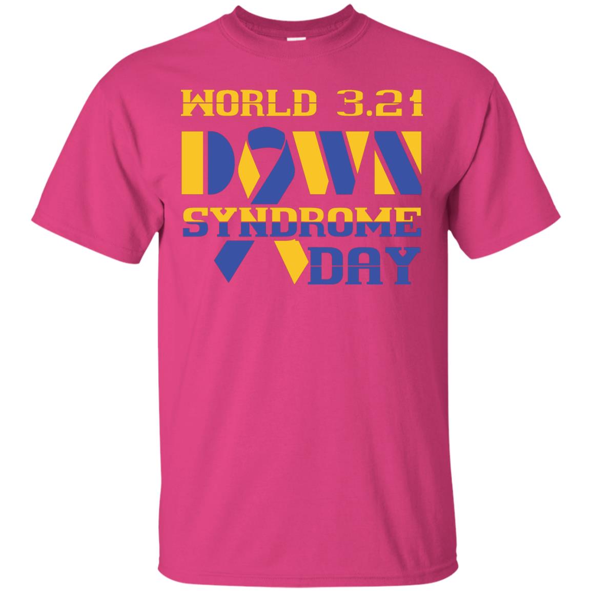 World 3.21 Down Syndrome Day Gift Shirt For Men Or Women Heliconia