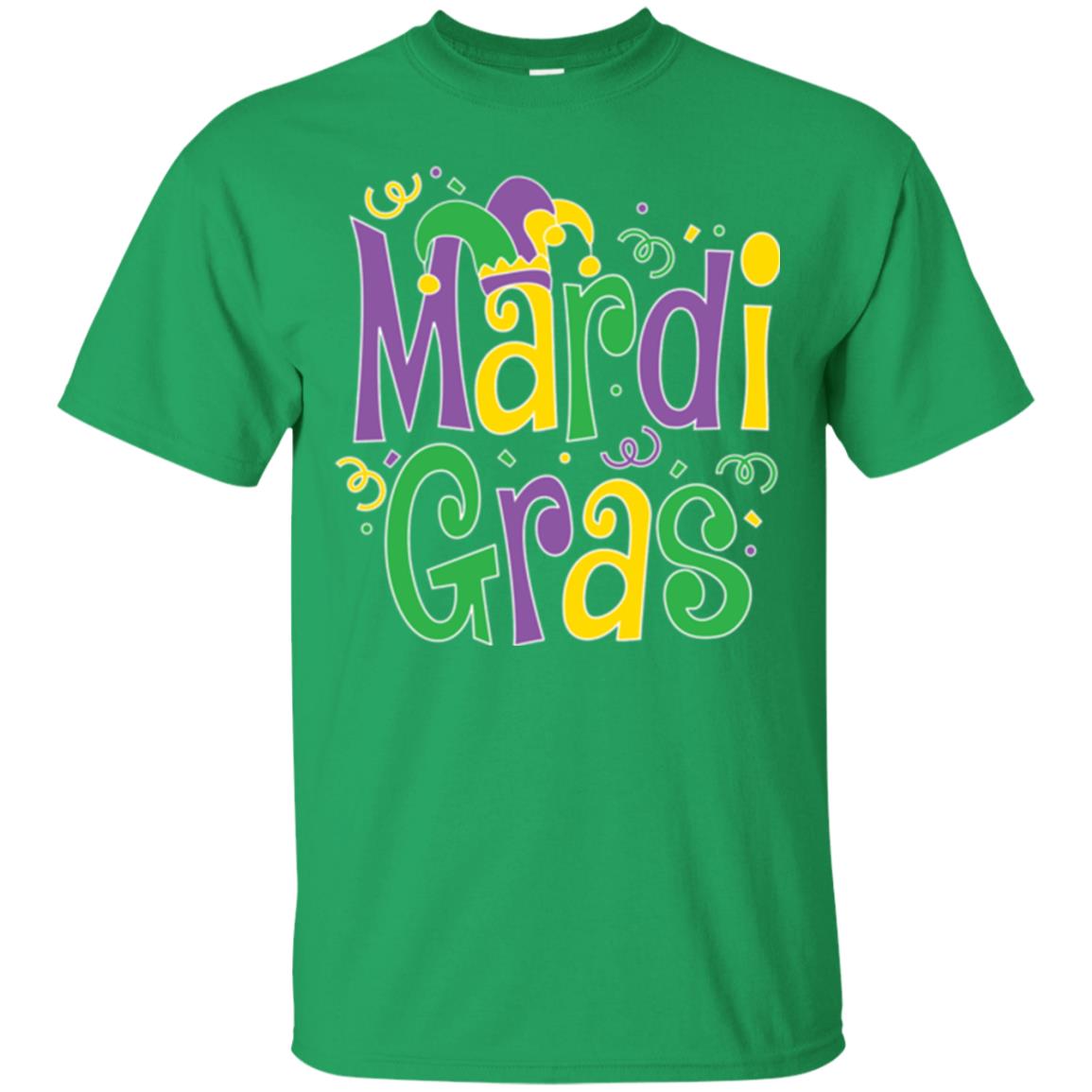 Mardi Gras T-shirt Mardi Gras Party T-shirt Irish Green