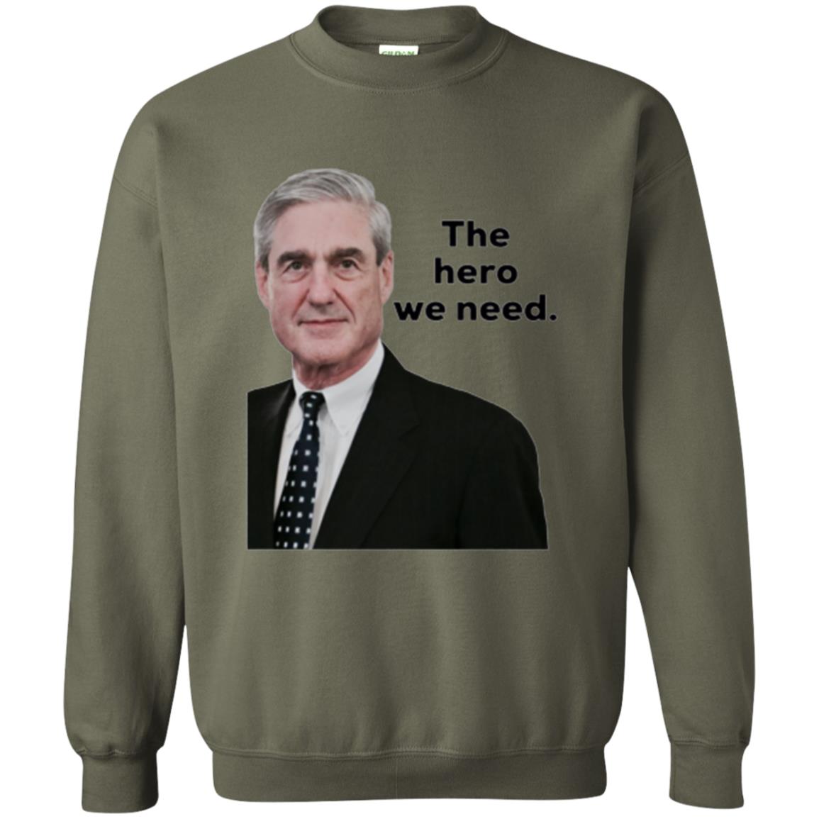 Fbi Director T-shirt The Hero We Need T-shirt Military Green