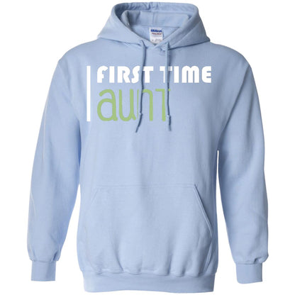 First Time Aunt New Auntie Shirt Light Blue