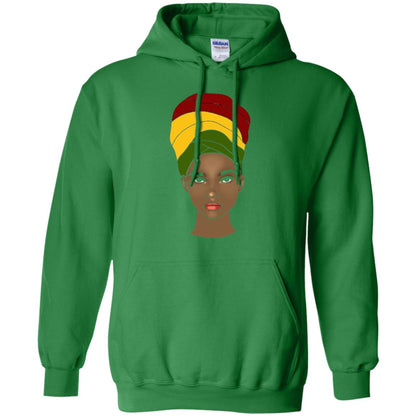 Melanin Rocks African Queen Melanin T-shirt Irish Green