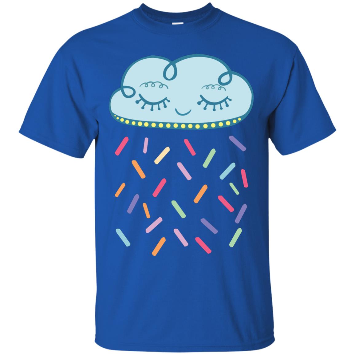 Raining Sprinkles Cloud Shirt Royal