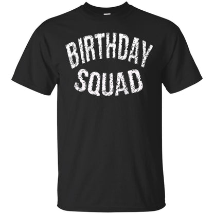 Birthday Squad T-shirt Black
