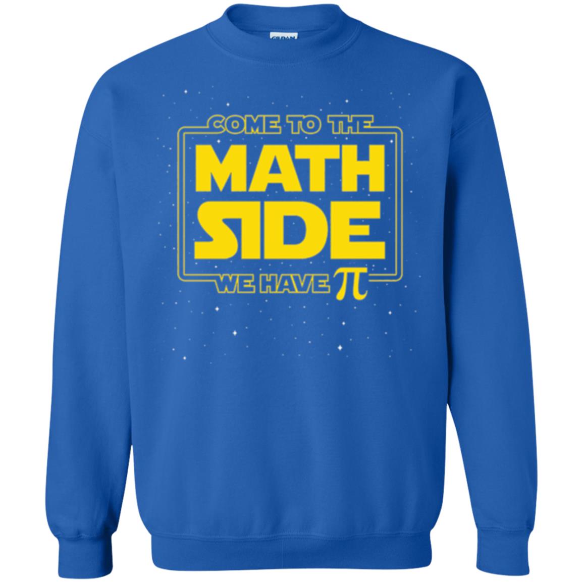 Math Lovers T-shirt Come To The Math Side We Have Pi Royal