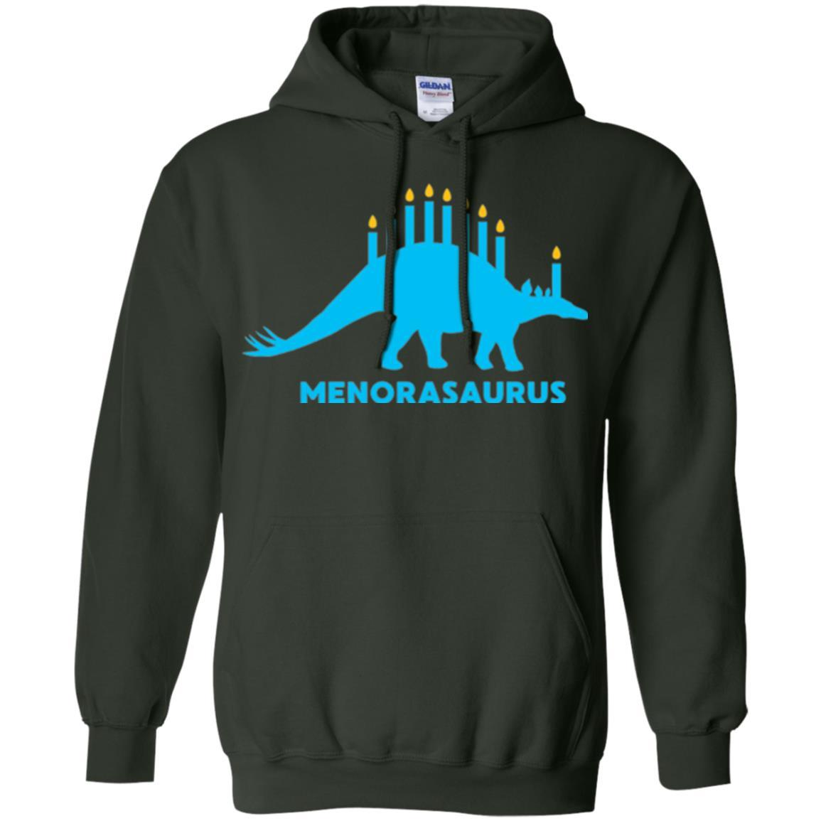 Dinosaur T-shirt Menorasaurus Forest Green