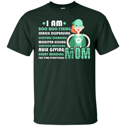 I Am Boo Boo Fixing Snack Dispensing Mommy T-shirt Forest