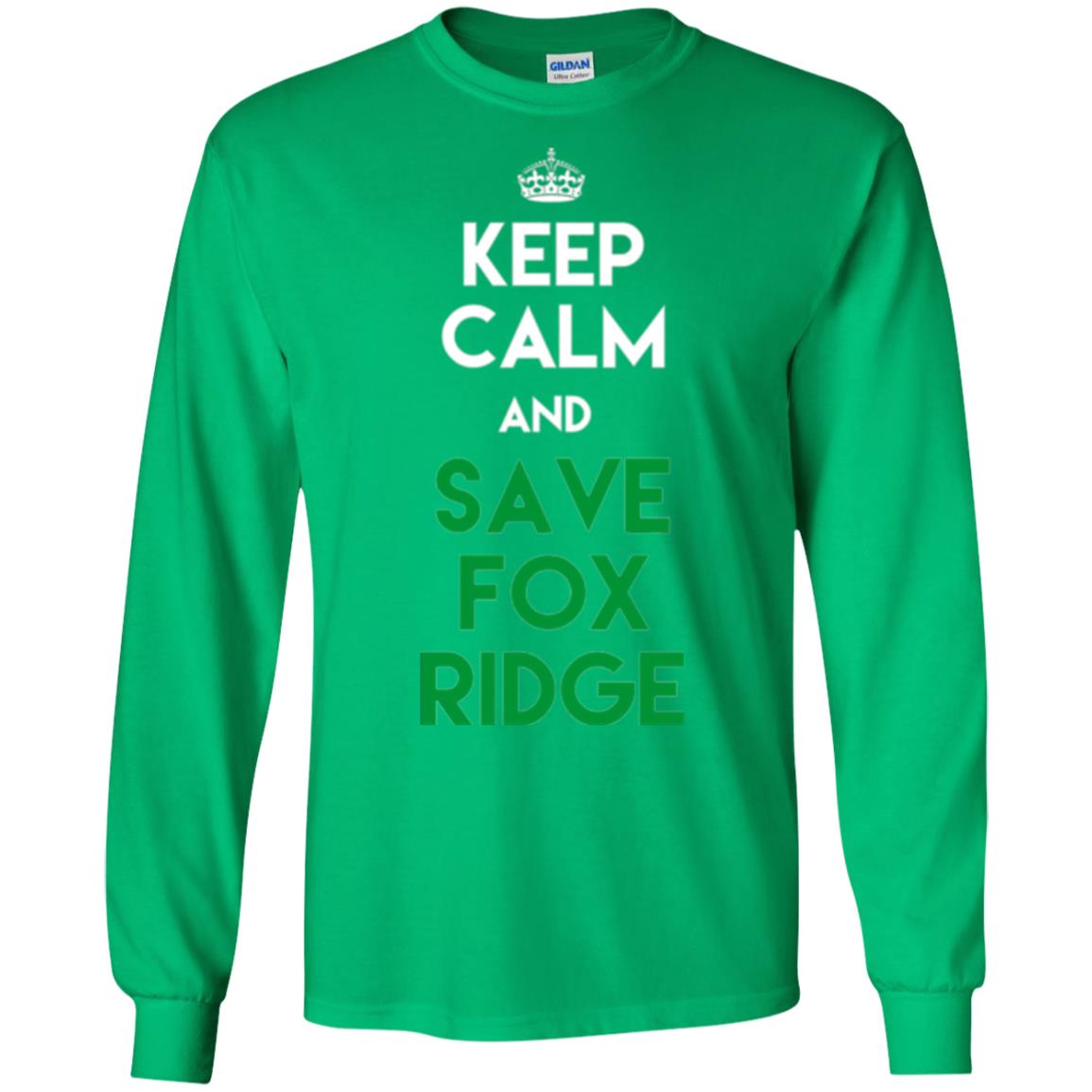 Elementary T-shirt Keep Calm And Save Fox Ridge T-shirt Irish Green