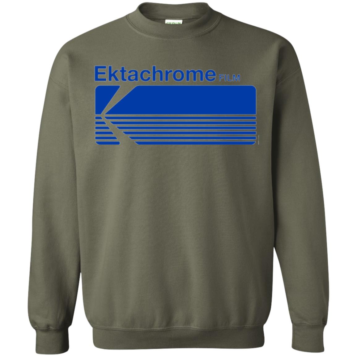 Logo T-shirt Vintage Ektachrome Film Military Green