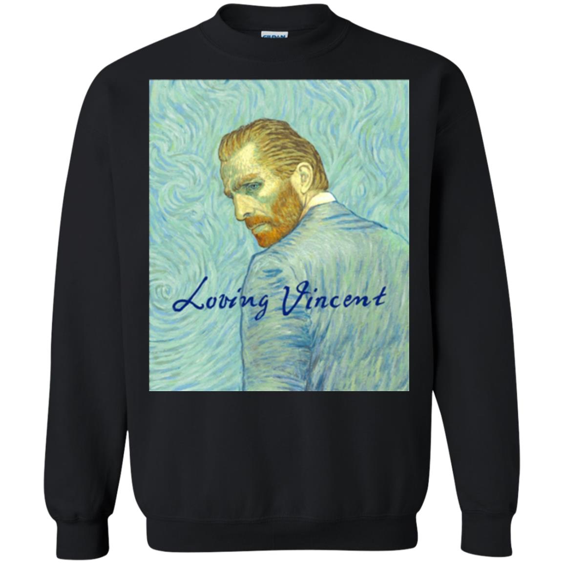 Movie Poster T-shirt Loving Vincent Black