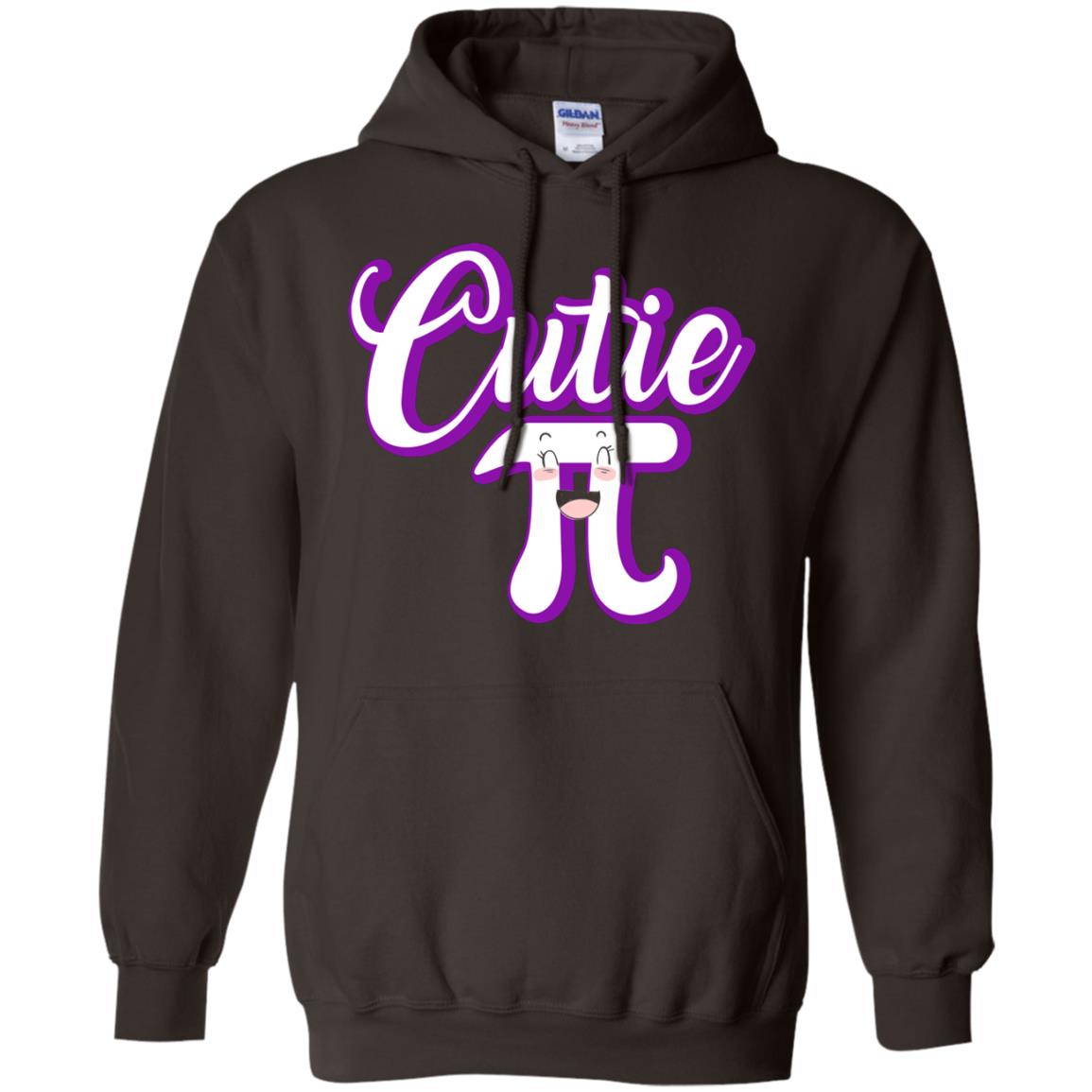 Cutie Pi Math Teacher T-shirt Dark Chocolate
