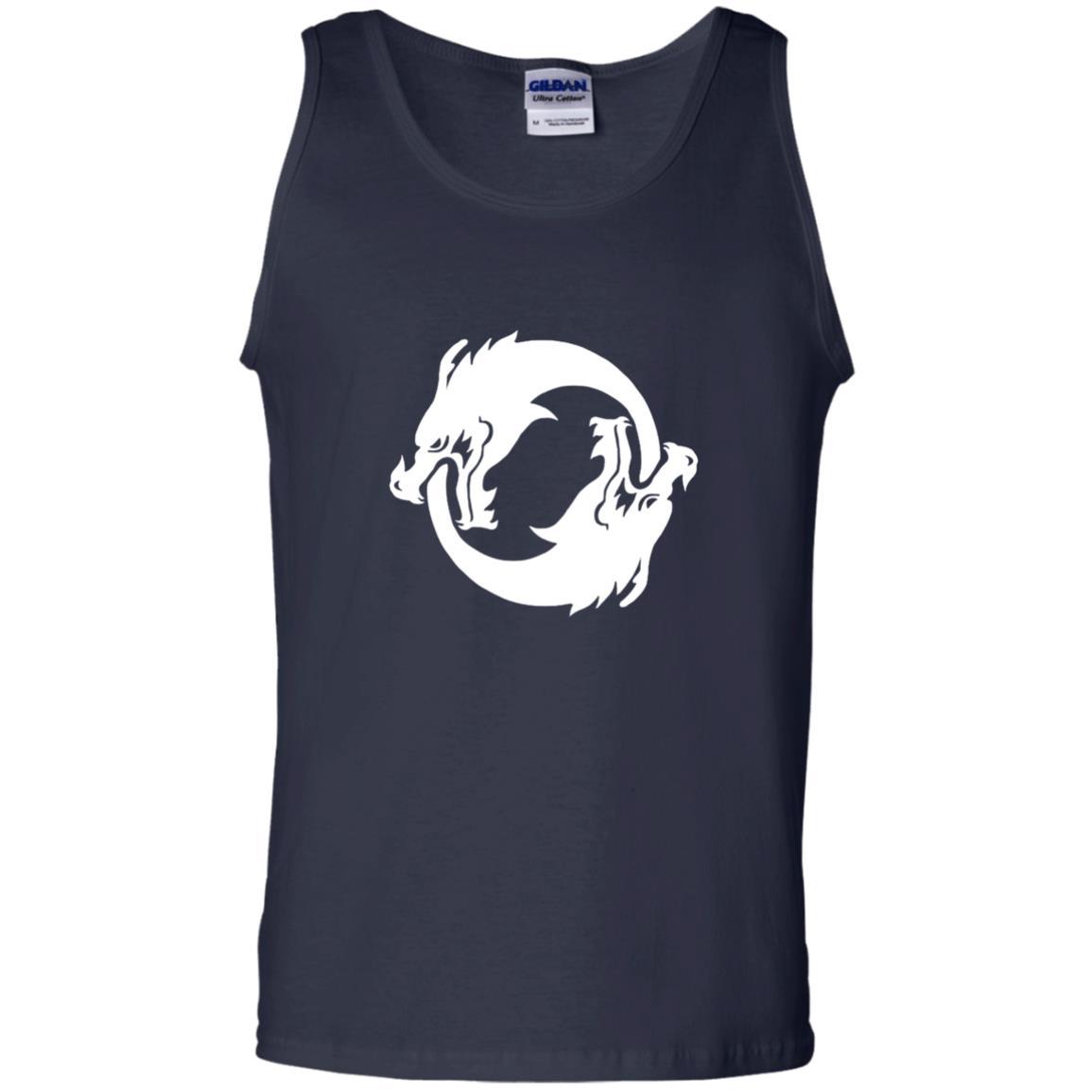 Dargon Lovers T-shirt Overwatch Hanzo Seal Spray Navy