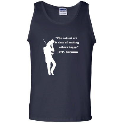 Circus Ring Master P.t. Barnum Quote T-shirt Navy