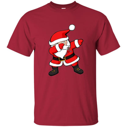Christmas T-shirt Dabbing Santa Claus Christmas Dab Novelty Cardinal