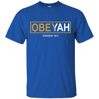Yahweh Yahshua Yeshua Torah Hebrew Roots Movement T-shirt Royal