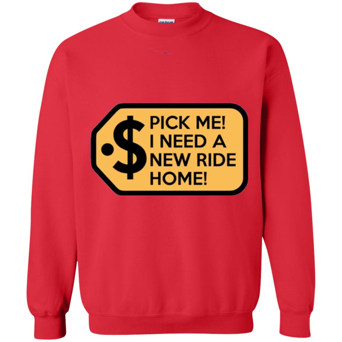 Pick Me I Need A New Ride Home Game Show T-shirt Red