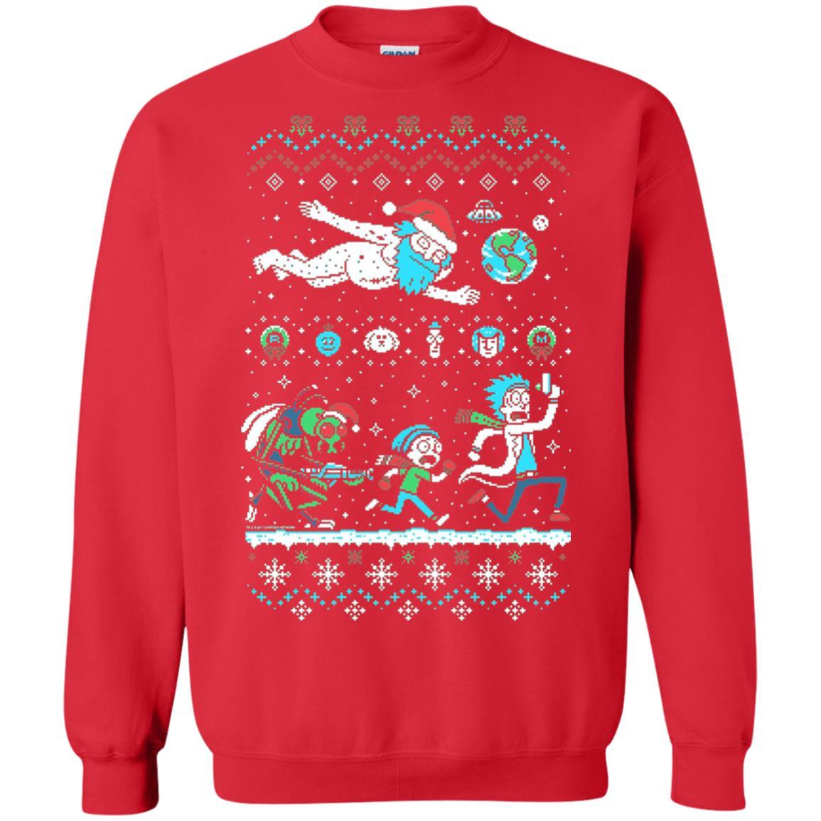 Rick And Morty T-Shirt Red
