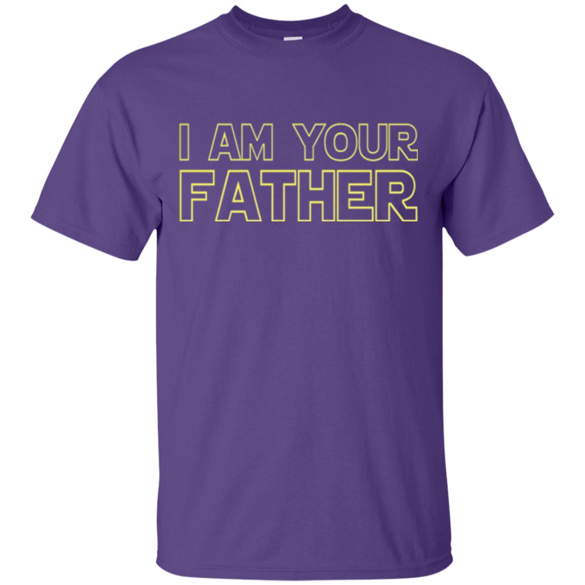 Daddy T-shirt I Am Your Father Purple