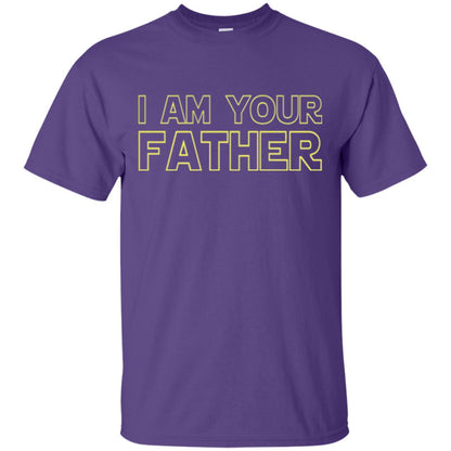 Daddy T-shirt I Am Your Father Purple