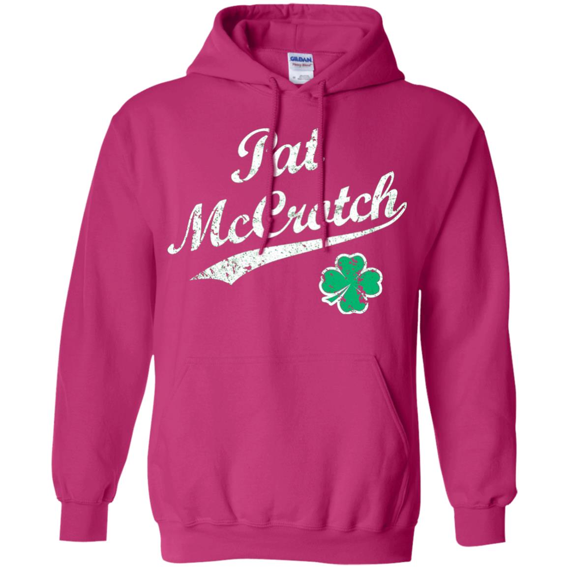 Pat Mccrotch Funny St Patricks Day T-shirt Heliconia