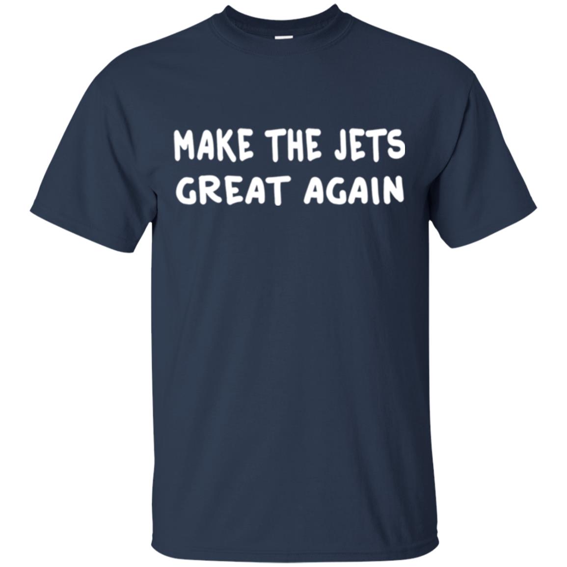 Make The Jets Great Again T-shirt Gift New York Football Fan Navy