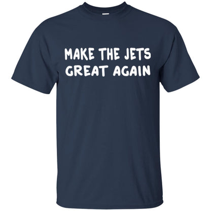 Make The Jets Great Again T-shirt Gift New York Football Fan Navy