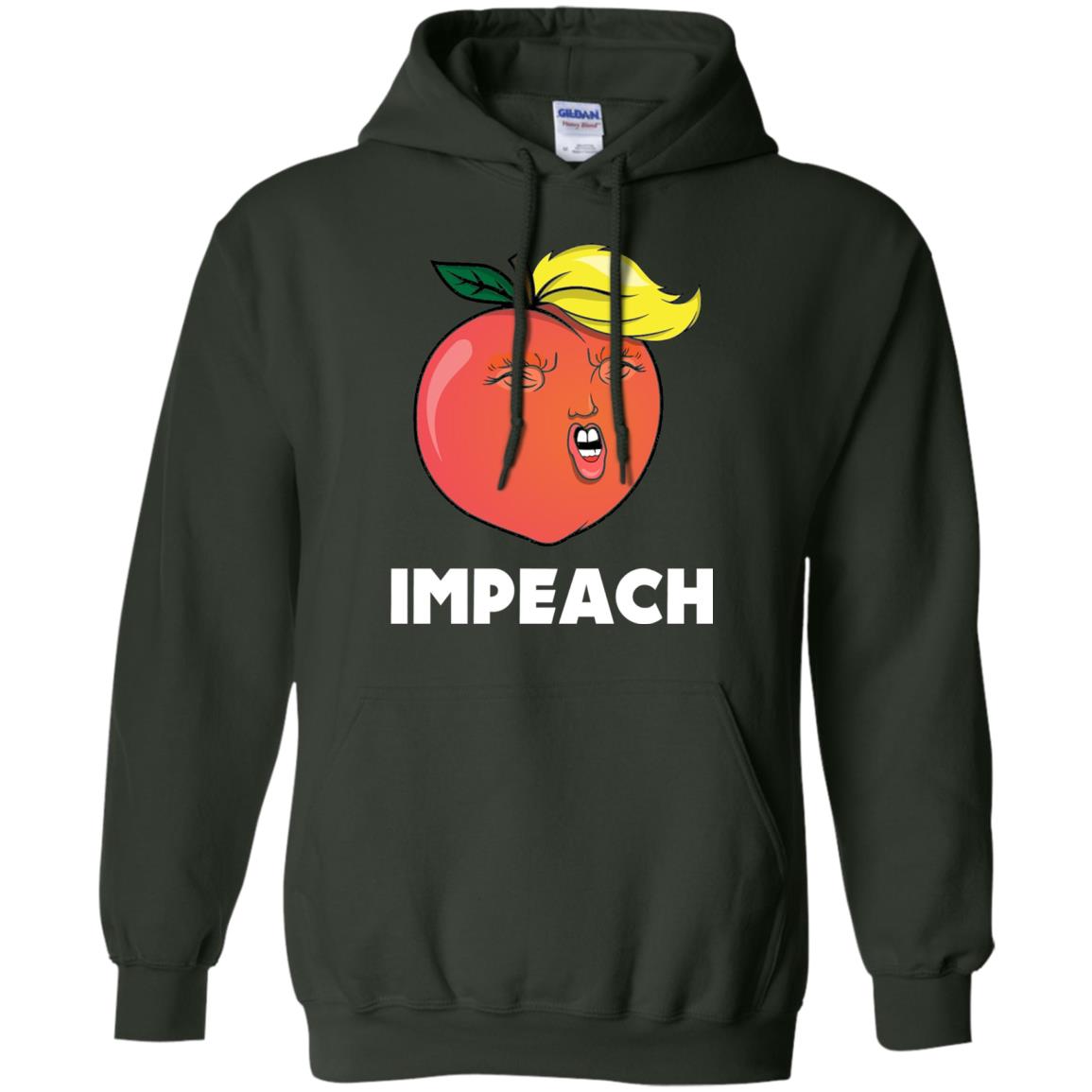 Anti Trump T-shirt Funny Trump Impeachment Forest Green