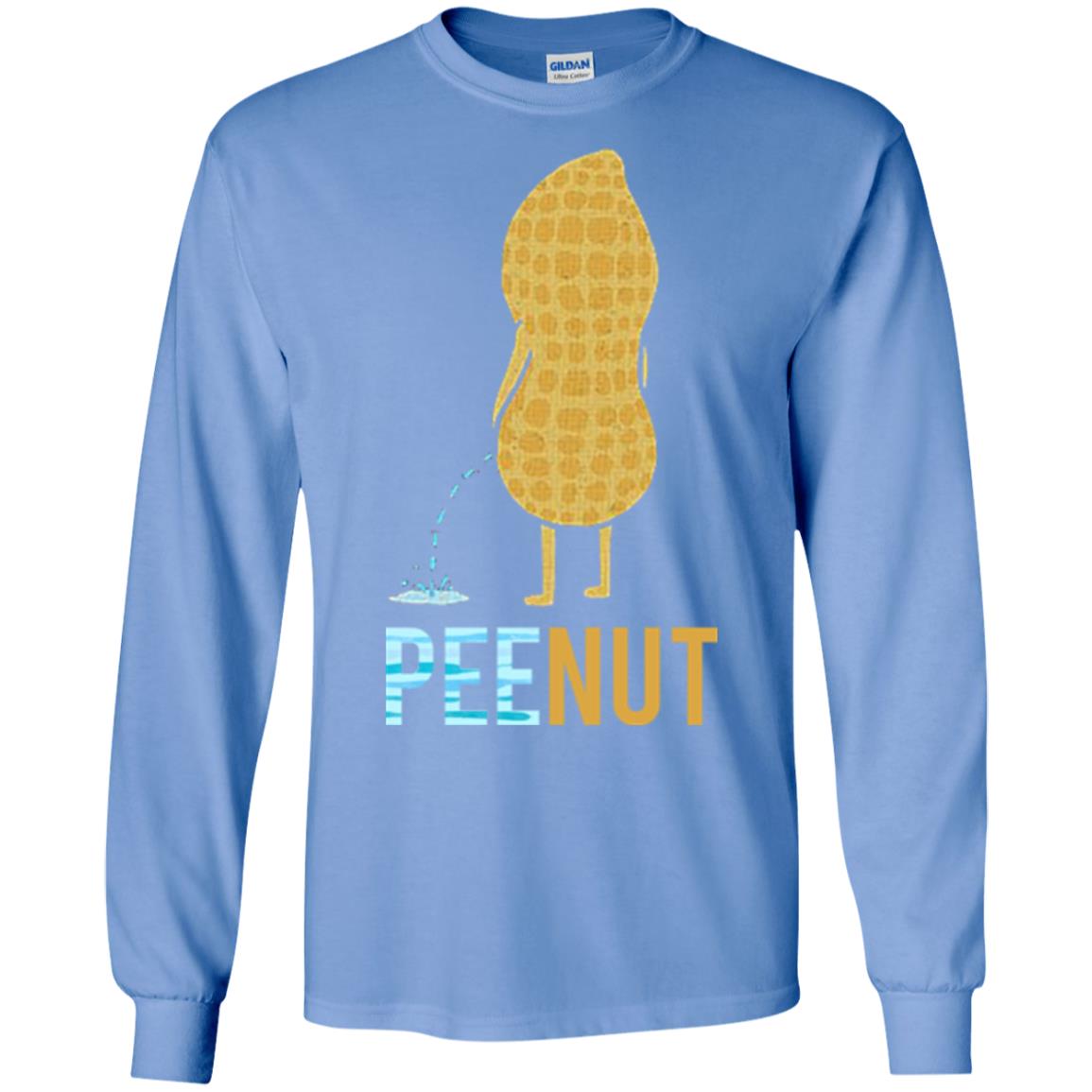 Funny Peenut Gift Shirt For Cool Boys Carolina Blue