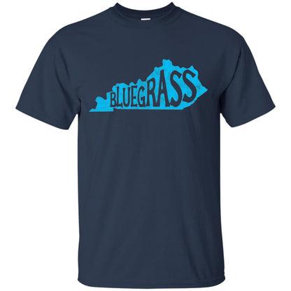 State Of Kentucky Banjo Player And Bluegrass Lover T-shirt Navy