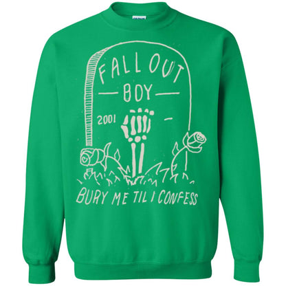 Fall Out Boy Bury Me Till I Confess T-shirt Irish Green