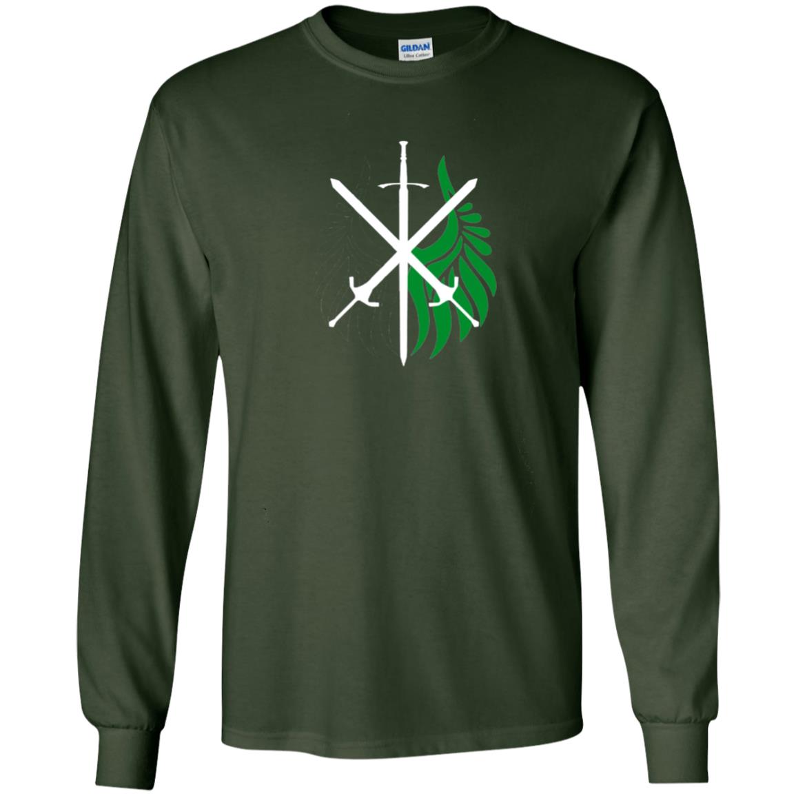 Battle Wings Of Medieval Victory T-shirt Forest Green