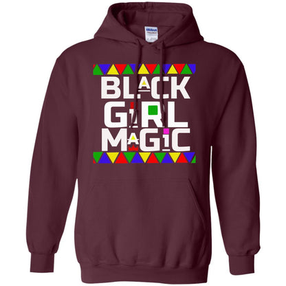 Black Girl Magic Black History African Pride T-shirt Maroon