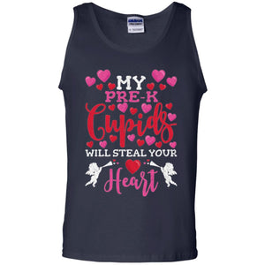 Teacher Valentines Day Shirt My Pre-k Cupids Will Steal Your Heart