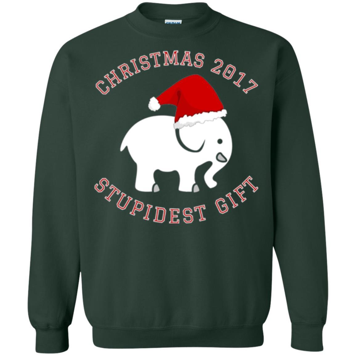 Elephant T-shirt Christmas 2017 T-shirt Forest Green