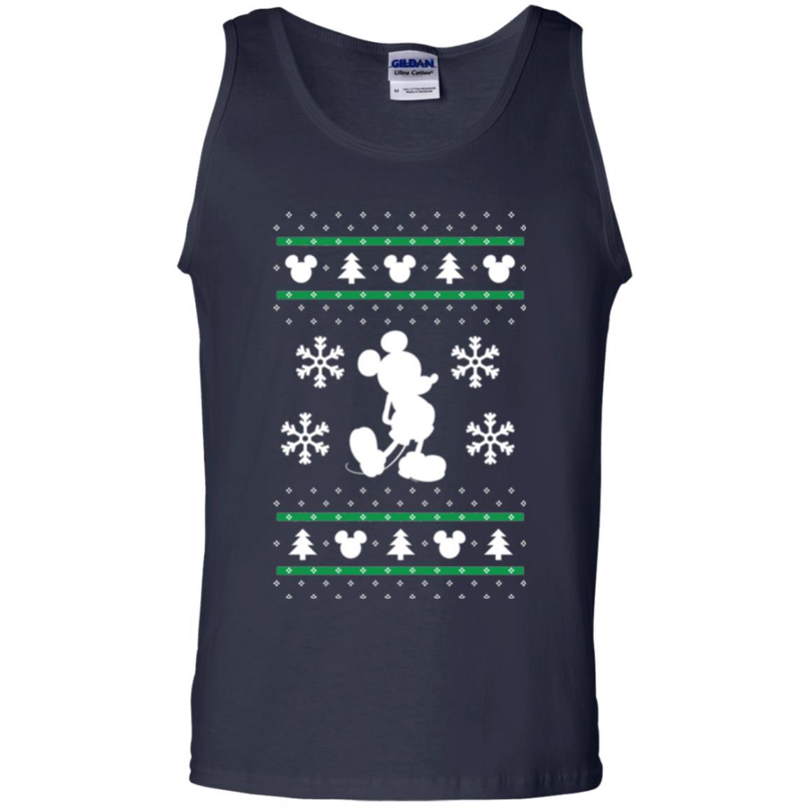 Christmas T-shirt Mickey Mouse Navy