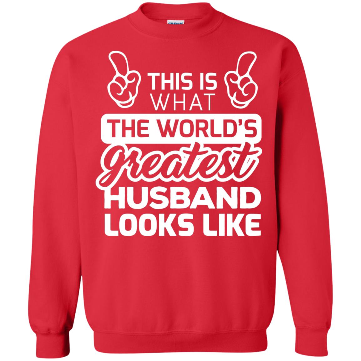 World_s Greatest Husband Best Husband Ever Looks Like T-shirt Red